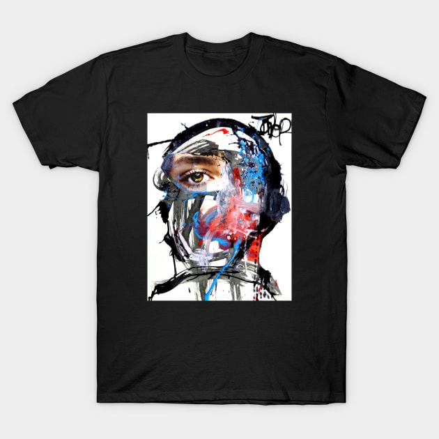 New Face T-Shirt by Loui Jover 